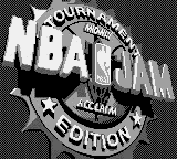 NBA Jam - Tournament Edition Title Screen